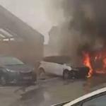 Cluster missile hits Kiryat Ata, severe damage; elderly man injured, reserve duty extended