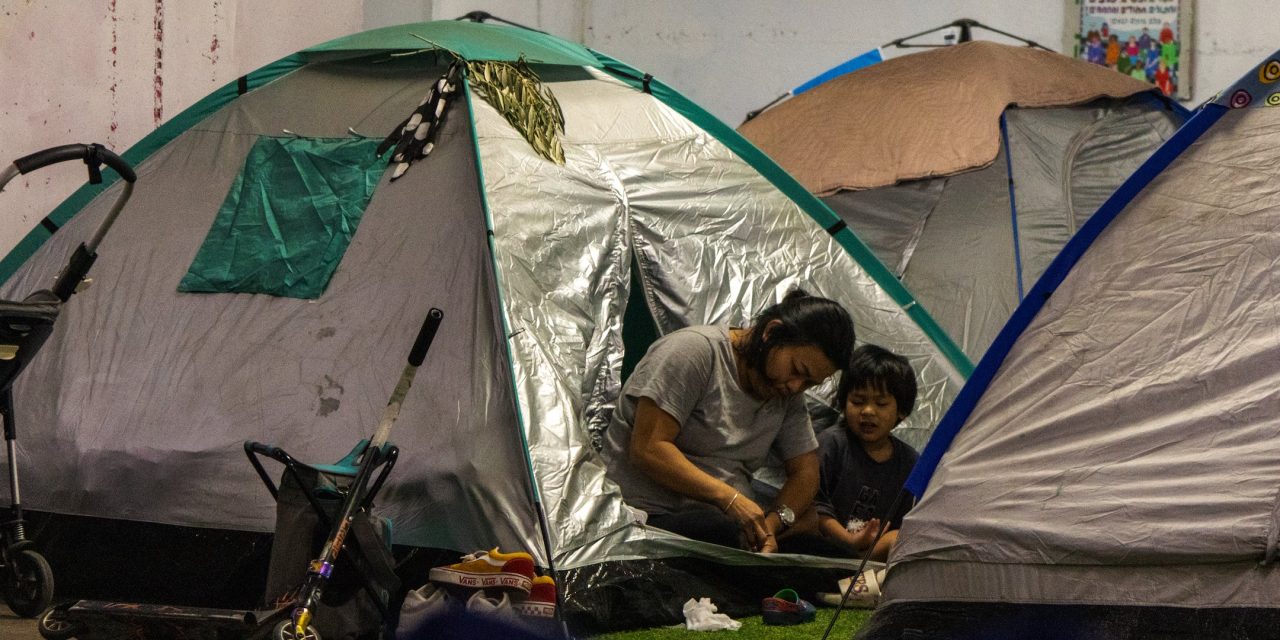 In the depths of Tel Aviv’s bus station, a fragile refuge for those with nowhere else to go during war