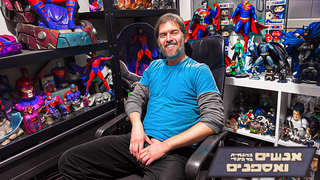 Lifelong comic-book collector dedicates superhero kingdom to the characters that made him
