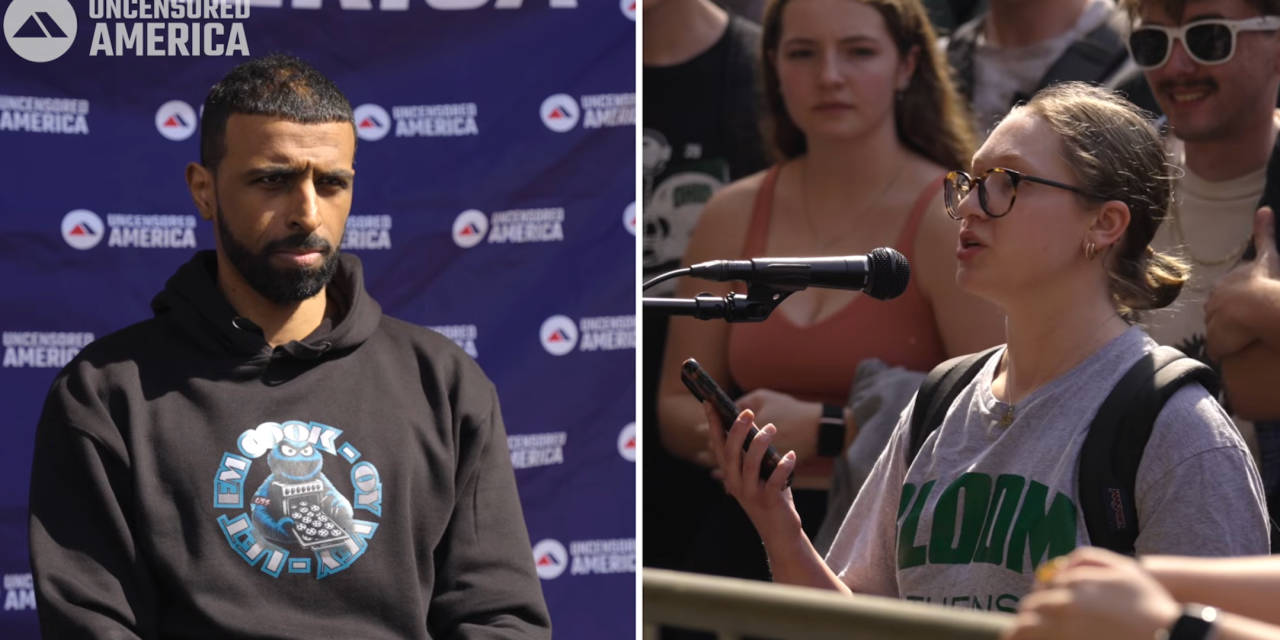 Influencer Myron Gaines performs Nazi salute, denies Holocaust death toll at Ohio University event