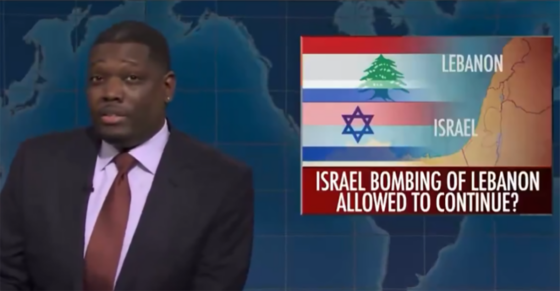 SNL’s Michael Che With Another Antisemitic Swipe at Jews and Israel