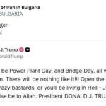 ‘Take it easy tiger’: Iran mocks Trump’s threat