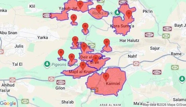 Sirens sound across northern Israel as rockets fired from Lebanon
