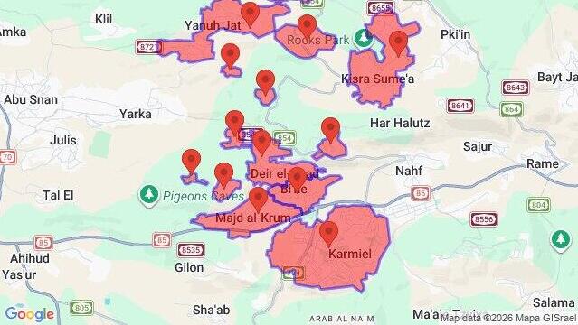 Sirens sound across northern Israel as rockets fired from Lebanon