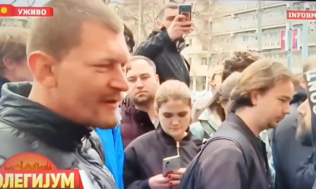 Israeli, Serbian leaders denounce antisemitic statements at Belgrade protest