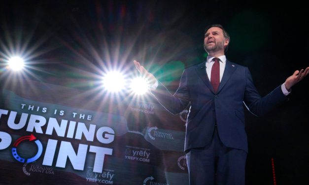 JD Vance heckled over Middle East policy at Turning Point USA event