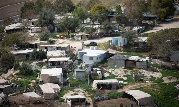 Smotrich declares: Illegal Arab outpost Khan al-Ahmar to be evacuated