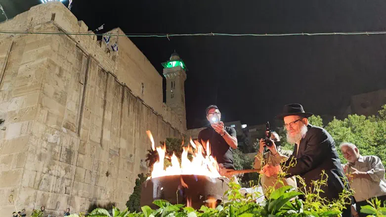 Watch live: Zionist yeshiva students celebrate Lag Ba’Omer in Hebron
