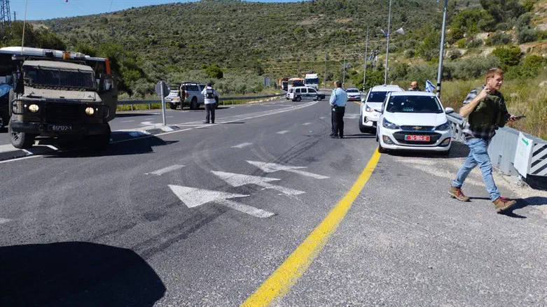 Two hurt in ramming incident in Binyamin