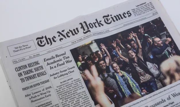 Goose-stepping at The New York Times