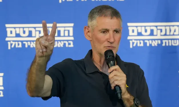 Man indicted for inciting against Yair Golan
