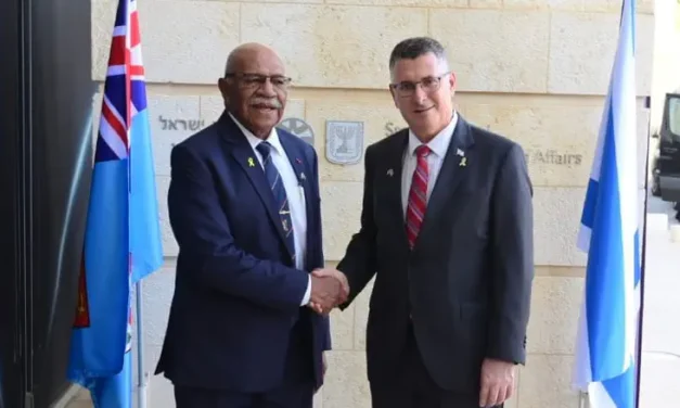 Israel coming to the Pacific: Foreign Minister Sa’ar to Open Israel’s Embassy in Fiji