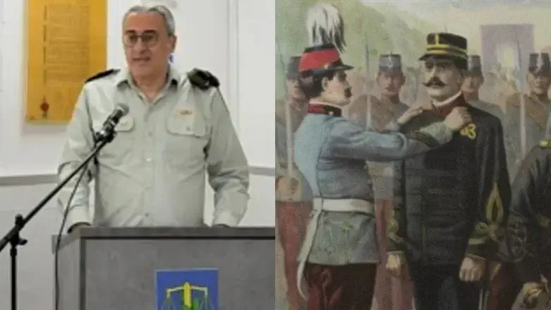 Over 130 years later: Descendent of Alfred Dreyfus promoted to Lt. Col.