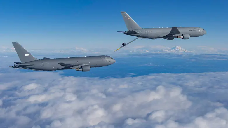 Defense ministry: ‘Gideon’ refueling aircraft completes first test flight