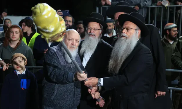 In photos: Lag Ba’Omer night in Meron