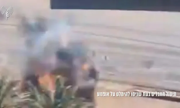 Drone cam: Hezbollah terrorists eliminated on motorcycle