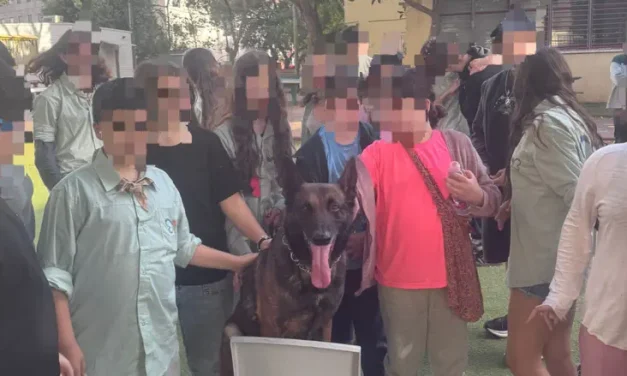 Israel Dog Unit’s Lag B’Omer show for special needs