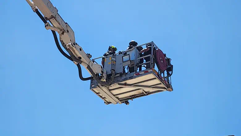 Nahariya: UAV found on roof of school building