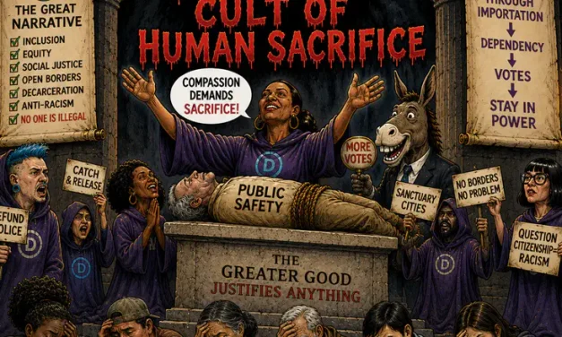 The Left’s cult of human sacrifice
