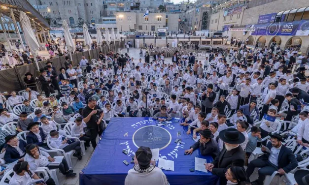 Rabbi Lebel to children: ‘You are the victory over the Nazis’