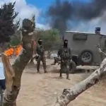 Residents claim: Police set fire to outpost on Shabbat