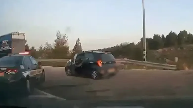 Watch: Policemen shocked to find 8 people squashed in Kia Picanto