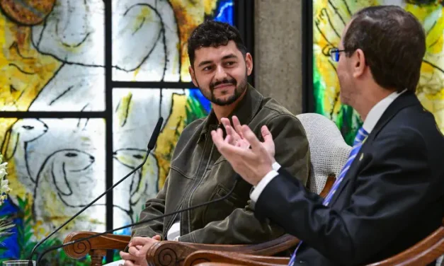 ‘You moved all of our hearts’: Herzog meets Noam Bettan after Eurovision success