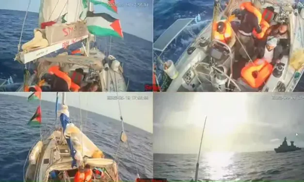 Security cameras show Navy took control of flotilla, played Israel’s song to Eurovision