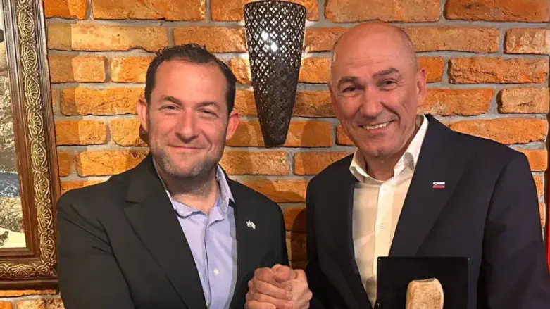 Slovenian PM: ‘I congratulate the residents of Judea and Samaria’