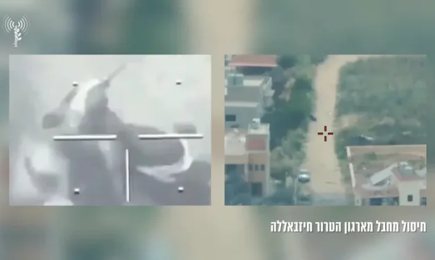 Missile-cam footage: Terrorist attempts to flee on motorcycle and is eliminated