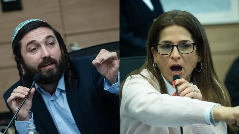 Studio clash: MK Sukkot blindsides MK Ben Ari with a bill she authored herself