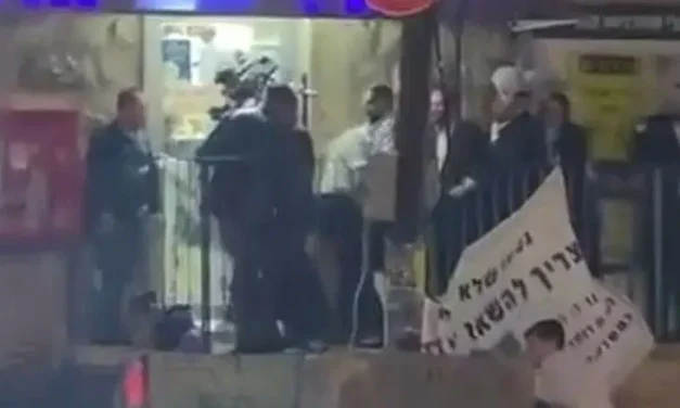 Watch: Water cannon hits Kan News reporter, damages camera equipment