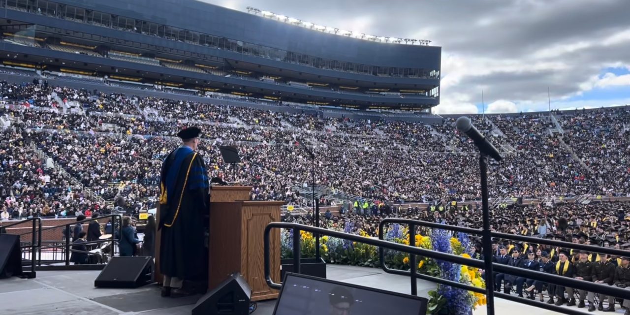 U of Michigan apologizes after faculty chair praises pro-Palestinian students during commencement speech