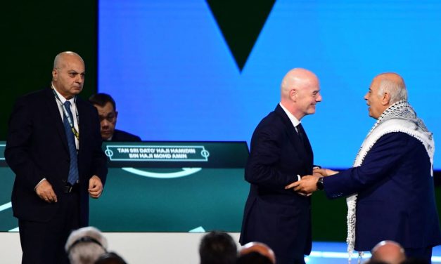Palestinian FA chief hits out at Israeli federation VP at FIFA Congress