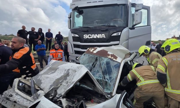 Three killed, four injured in car accident in northern Israel, fourth fatal accident in single day