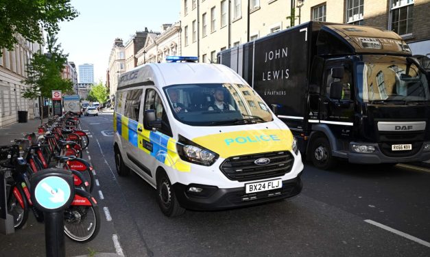 Two arrested over Golders Green Iranian memorial wall arson