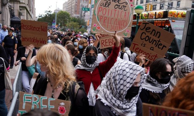 Iranian protesters accosted by pro-Palestinian mobs
