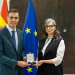 Francesca Albanese receives prestigious award from Spanish Prime Minister
