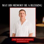 IDF reveals name of 1stSgt. Alexander Glovanyov, killed near Lebanon border