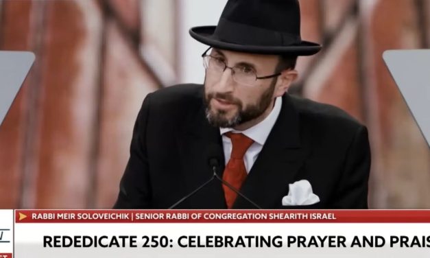 Orthodox rabbi at Washington faith rally says antisemitism is ‘utterly un-American’
