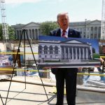 Trump reveals new details of bunker-like ballroom with drone base
