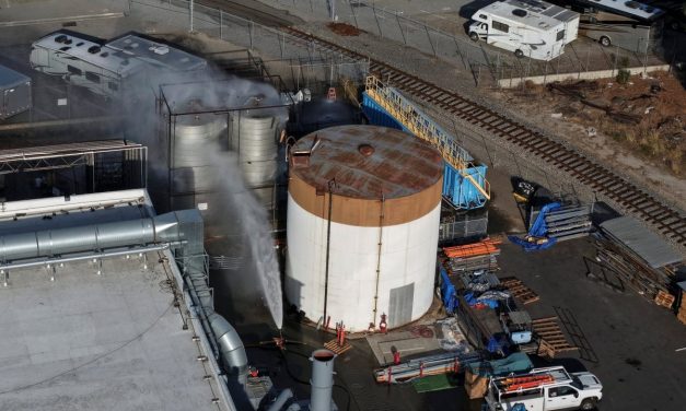 Estimated 40,000 evacuated in California as toxic chemical tank poised to leak or explode