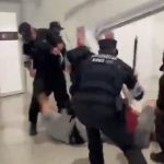 Spanish police filmed beating Gaza flotilla activists as Israel jabs back at Madrid