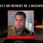 IDF Staff Sgt. Noam Hamburger killed by explosive drone near Lebanon border