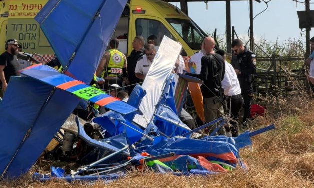 Two dead after light aircraft crashes into field in northern Israel