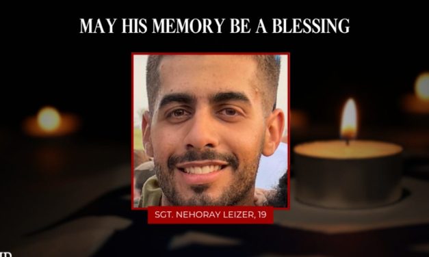 Sgt. Nehoray Leizer killed in combat in southern Lebanon