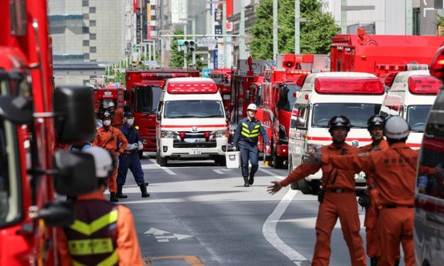Man sprays unidentified chemical into Japan mall, injuring at least 20 – report