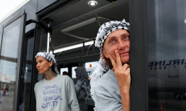 Gaza-bound aid convoy dissolves in Libya after activists arrested at Sirte crossing, ten in custody