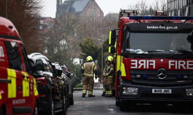 Fire breaks out at London’s largest kosher supermarket, police say non-suspicious