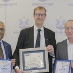 EU Ambassador Mr. Michael Mann and his senior team visit Ashdod port